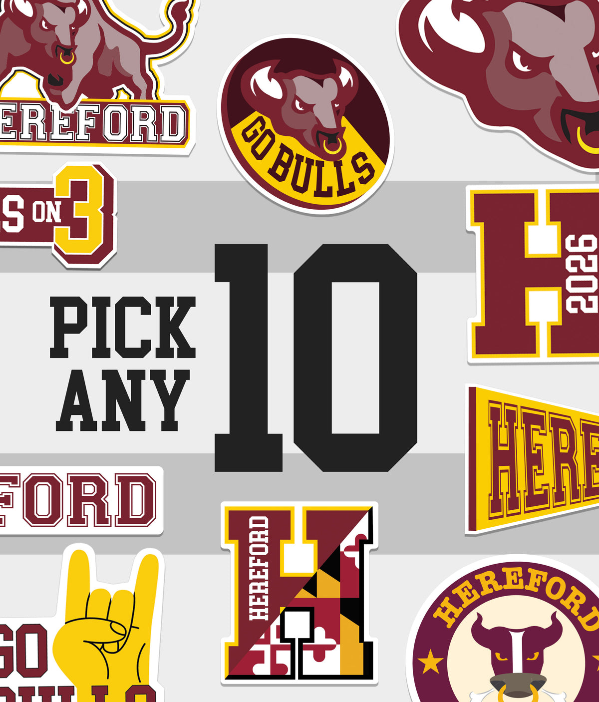 10 Sticker Pack